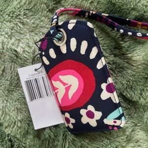 NEW Vera Bradley Fabric Luggage Tag